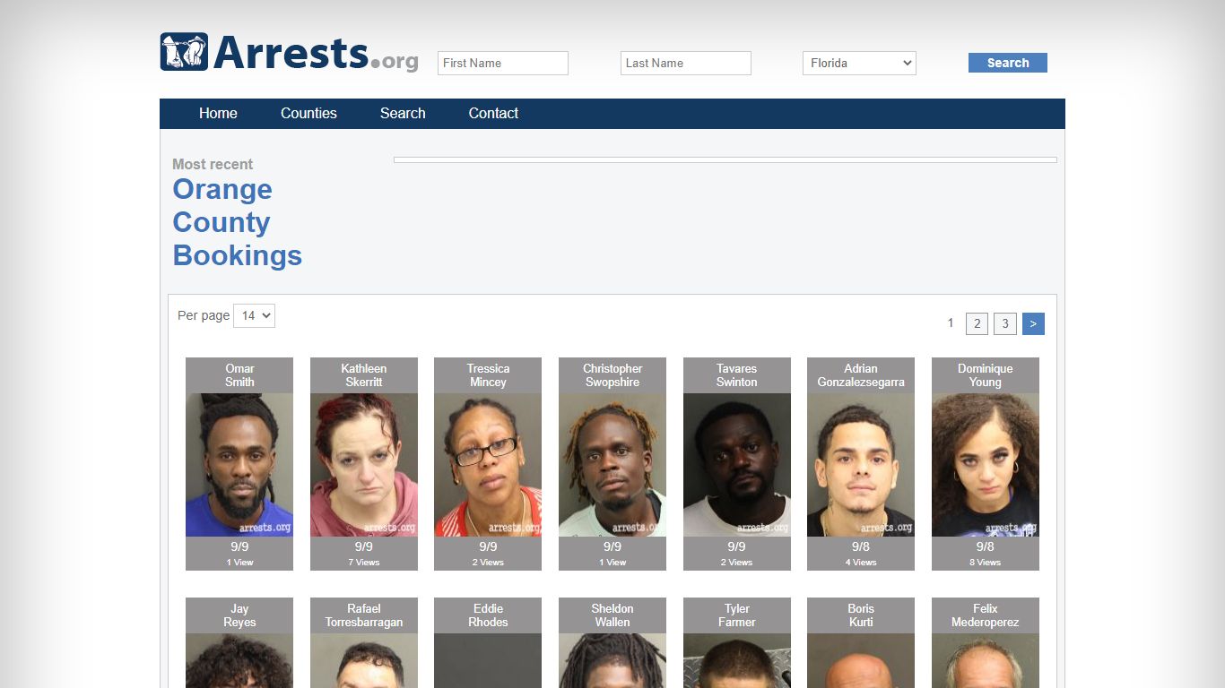 Orange County Arrests and Inmate Search